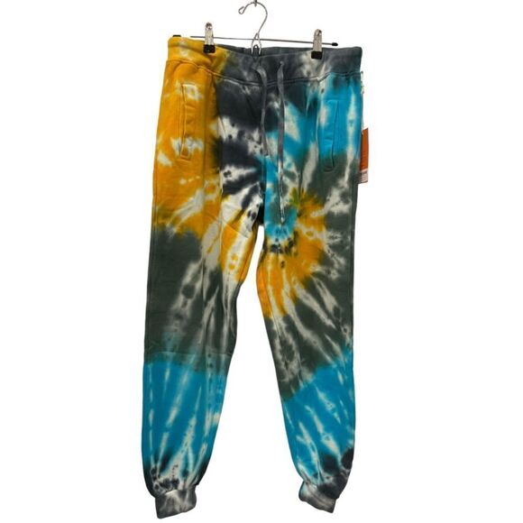 La Detresse Revolve Limeade Tie Dye Sweatpants Joggers Size M - Picture 4 of 13